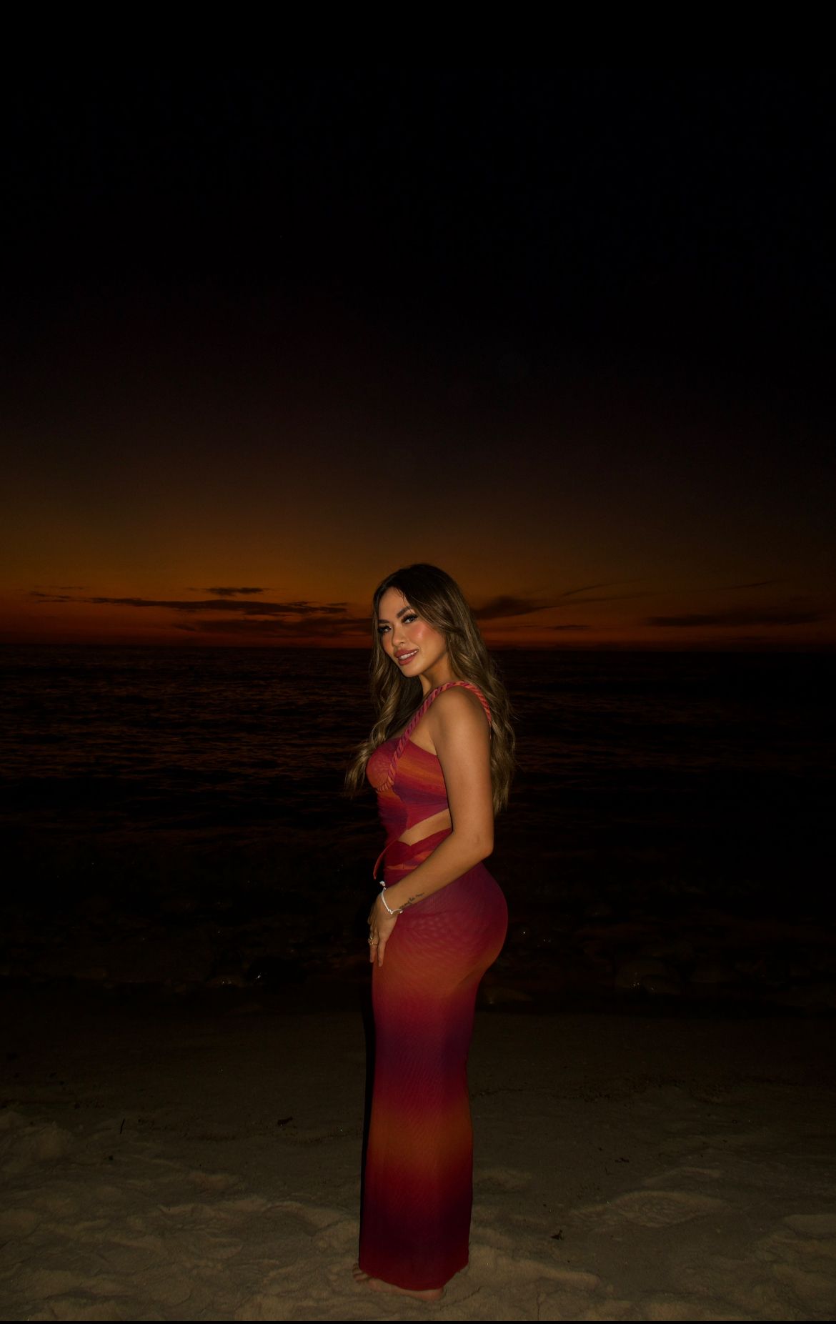 Valetta Skirt - Sunset Ombre