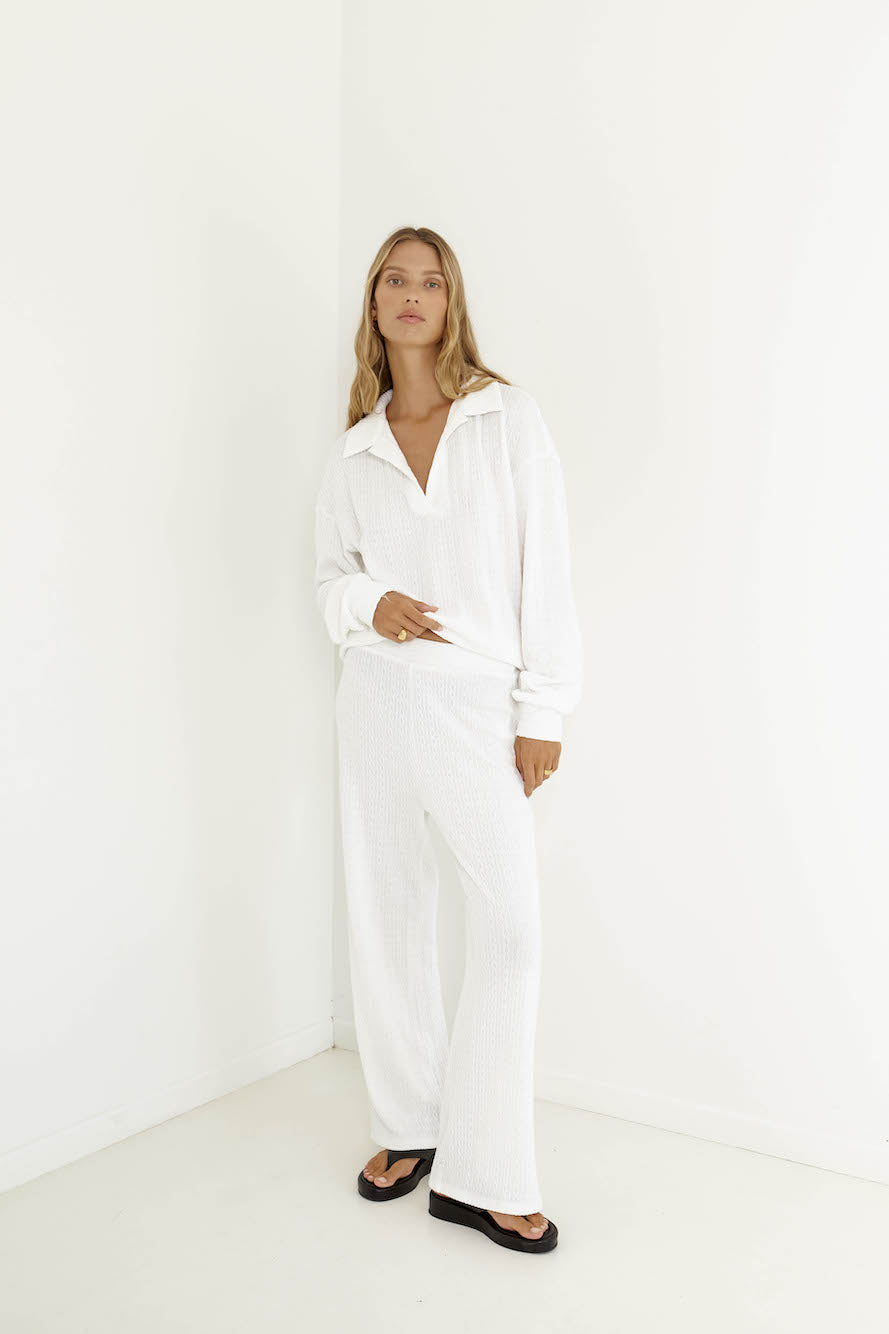 Avery Jumper - White