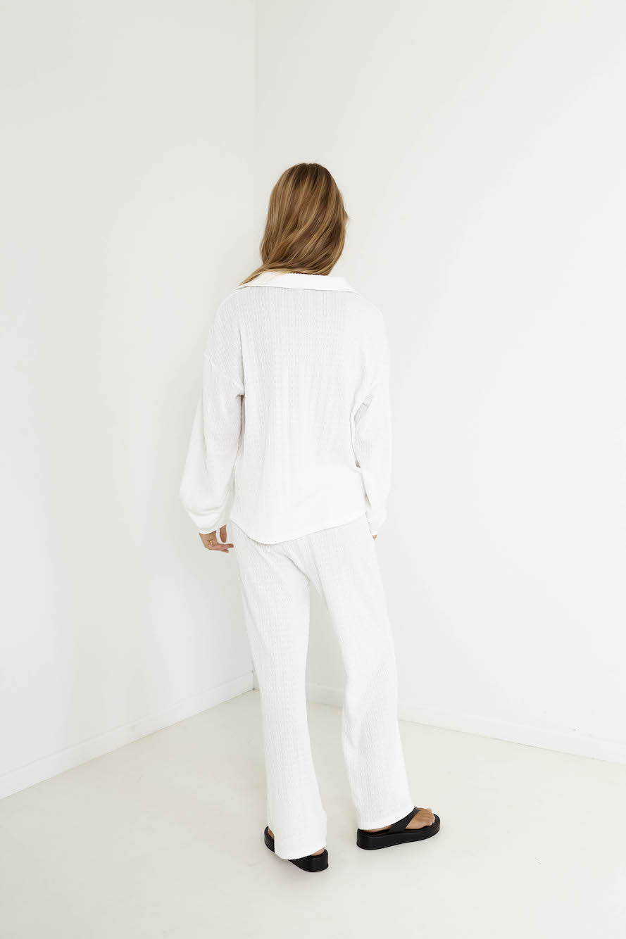 Avery Pant - White