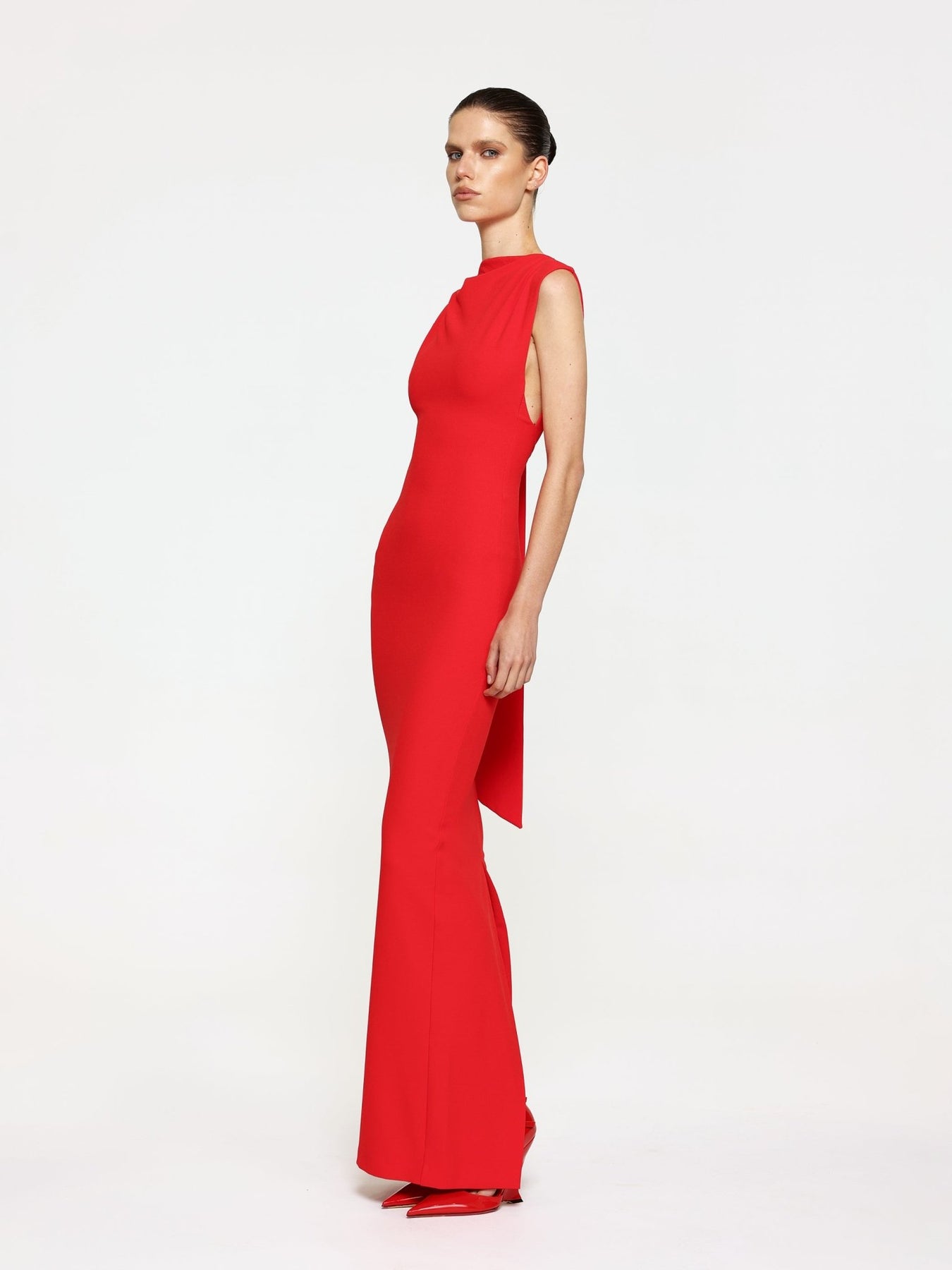 Audrey Gown - Cherry Red