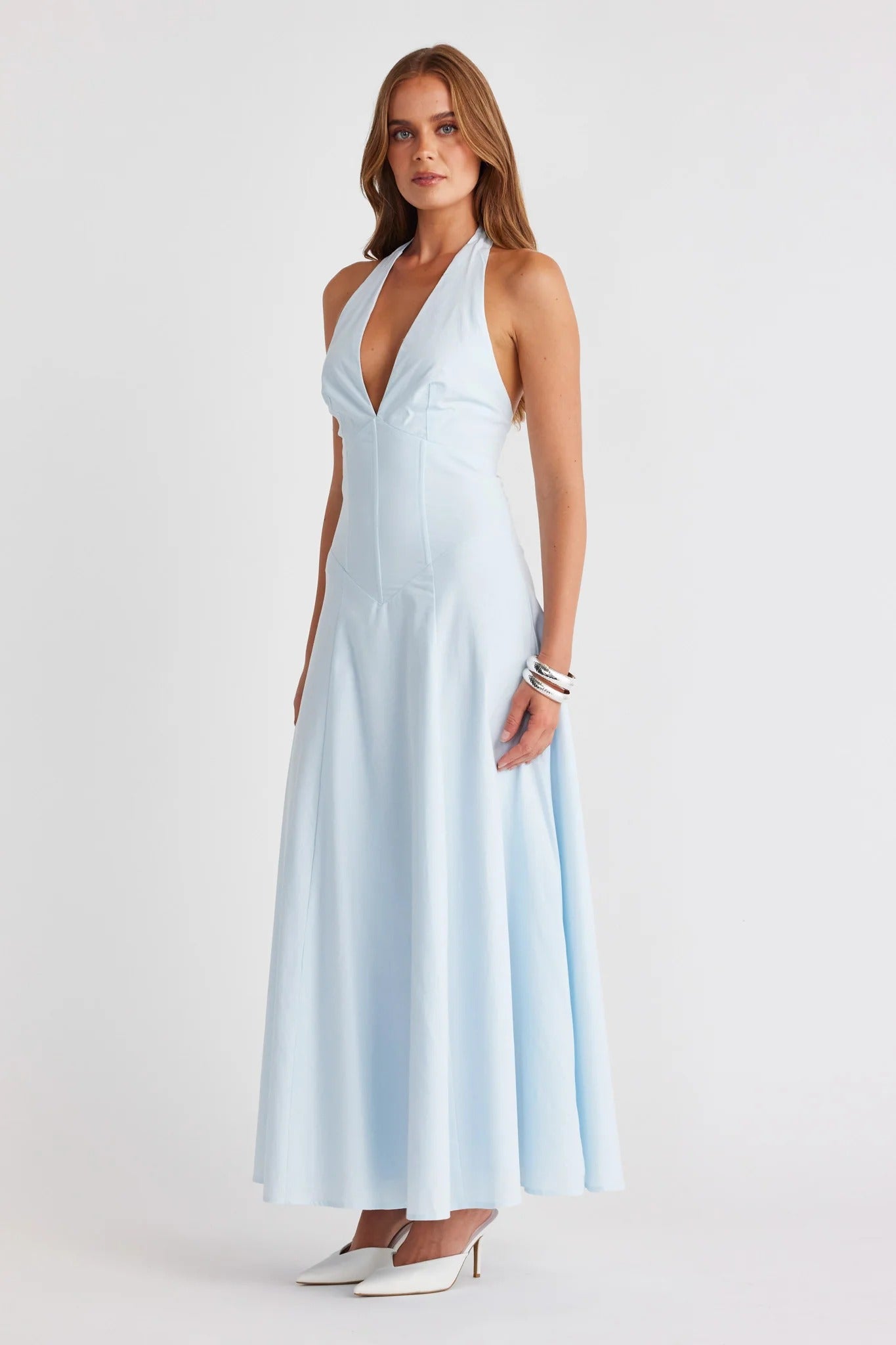 Talassa Maxi Dress - Baby Blue