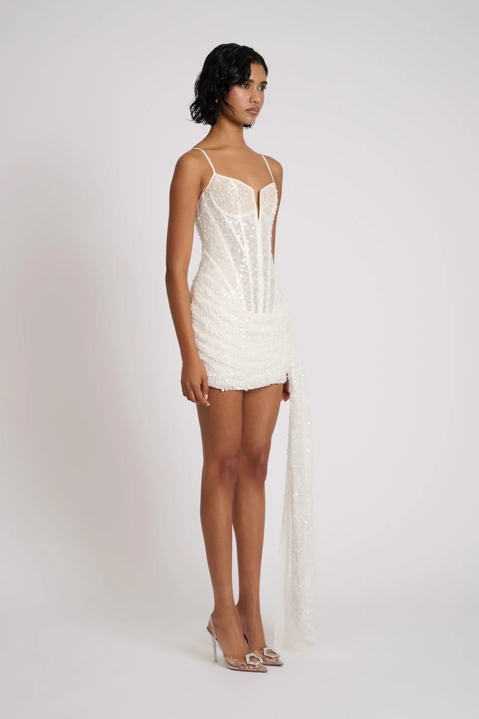 Elvira Dress - White