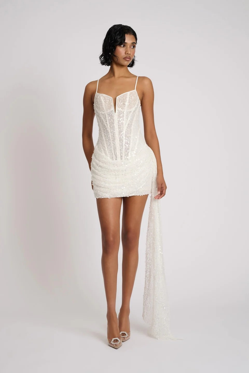 Elvira Dress - White
