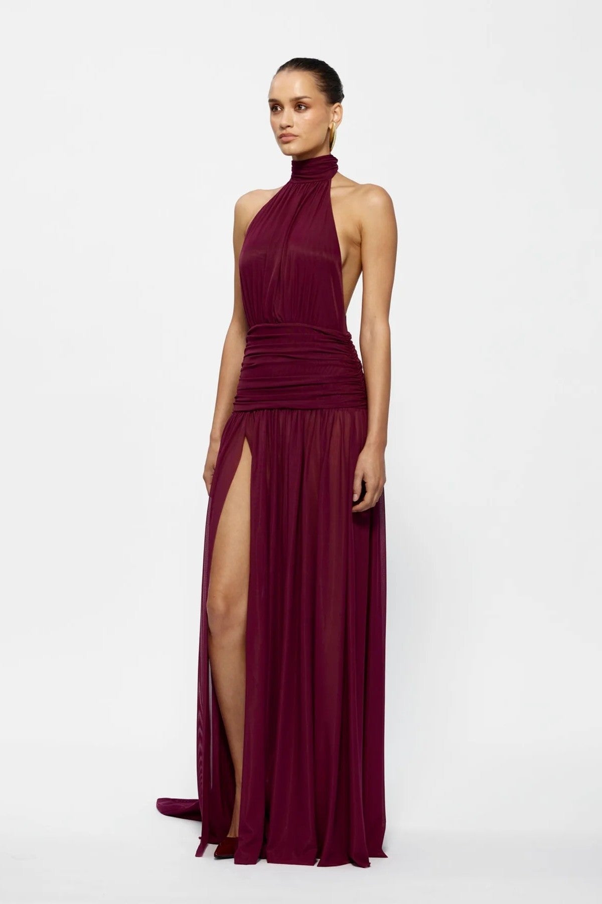 Verity Gown - Burgundy