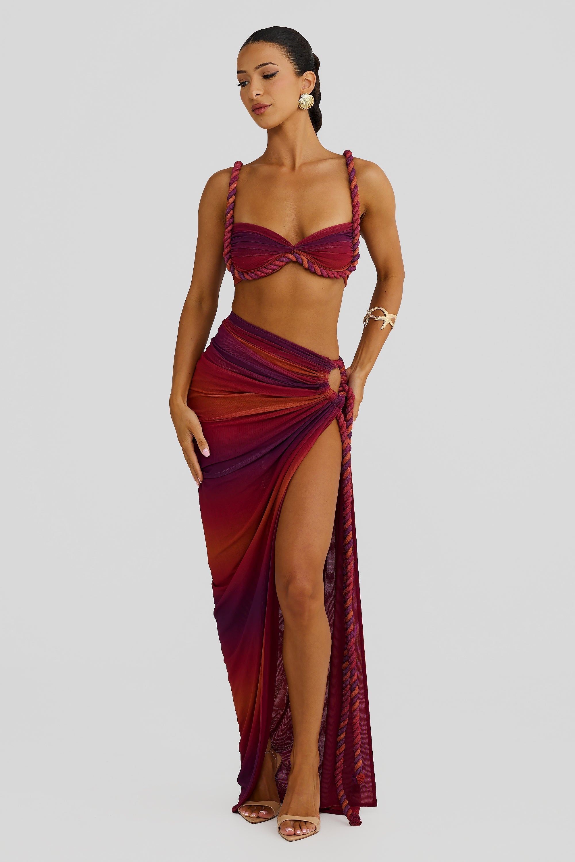 Ahria Top - Sunset Ombre