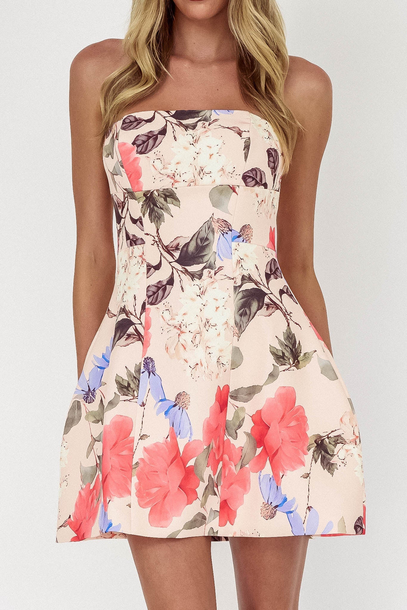 Serena Mini Dress - Floral