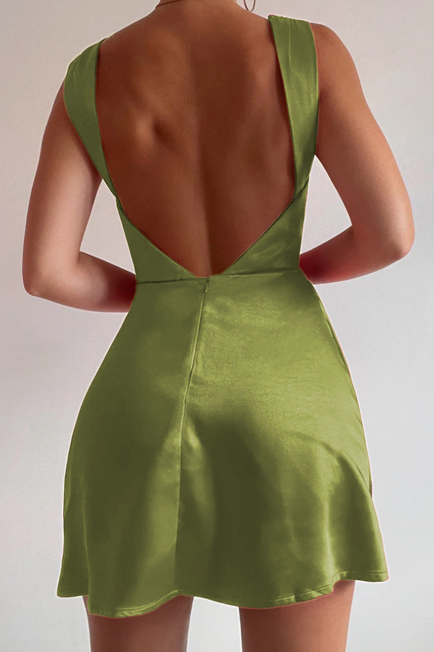 Havanna Mini Dress - Lime