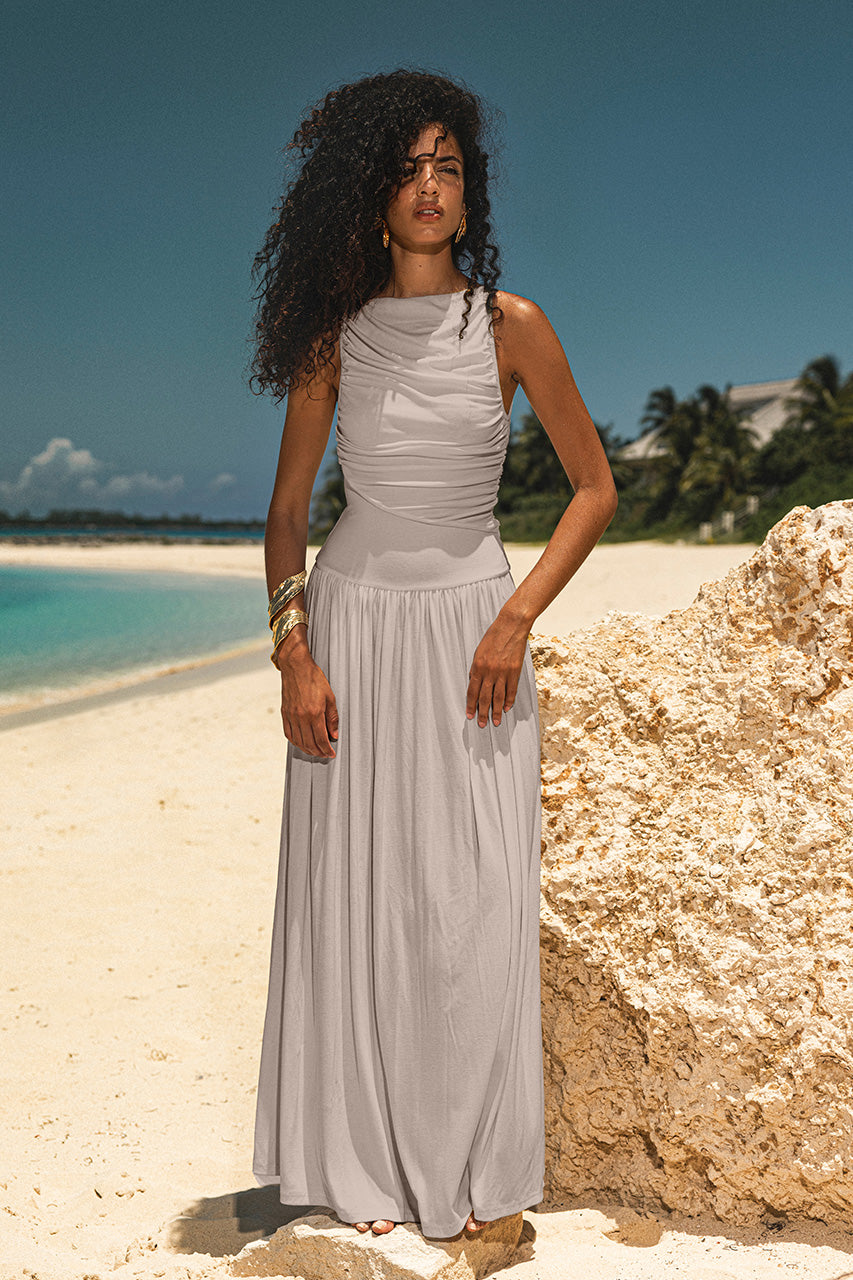 Nalla Maxi Dress - Sand