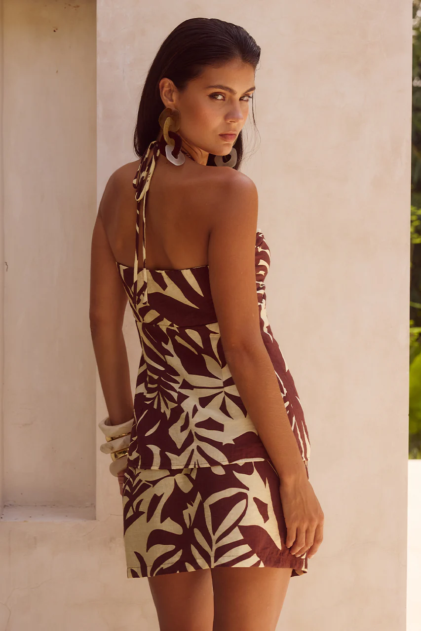 Matelo Mini Dress - Matelo Print