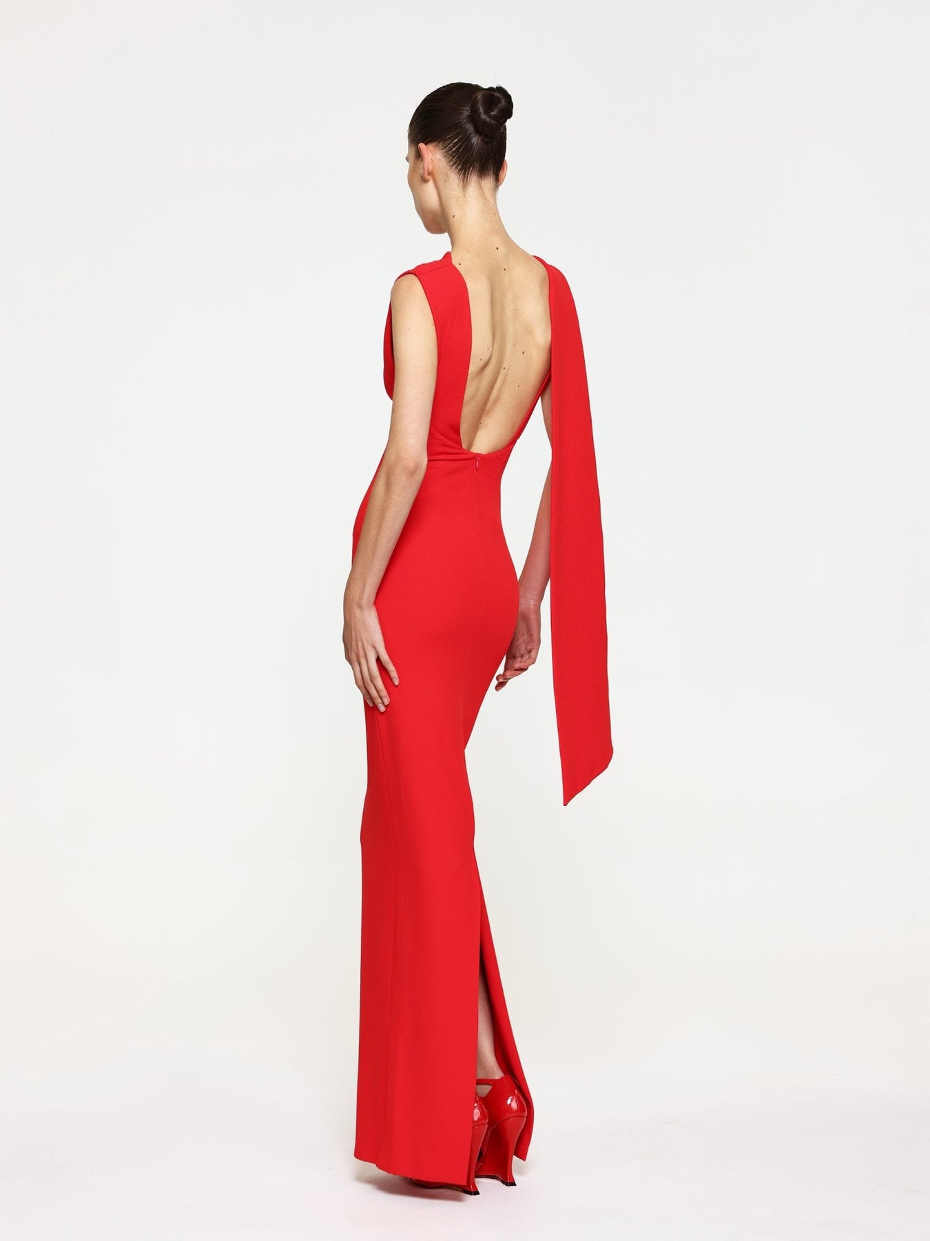 Audrey Gown - Cherry Red