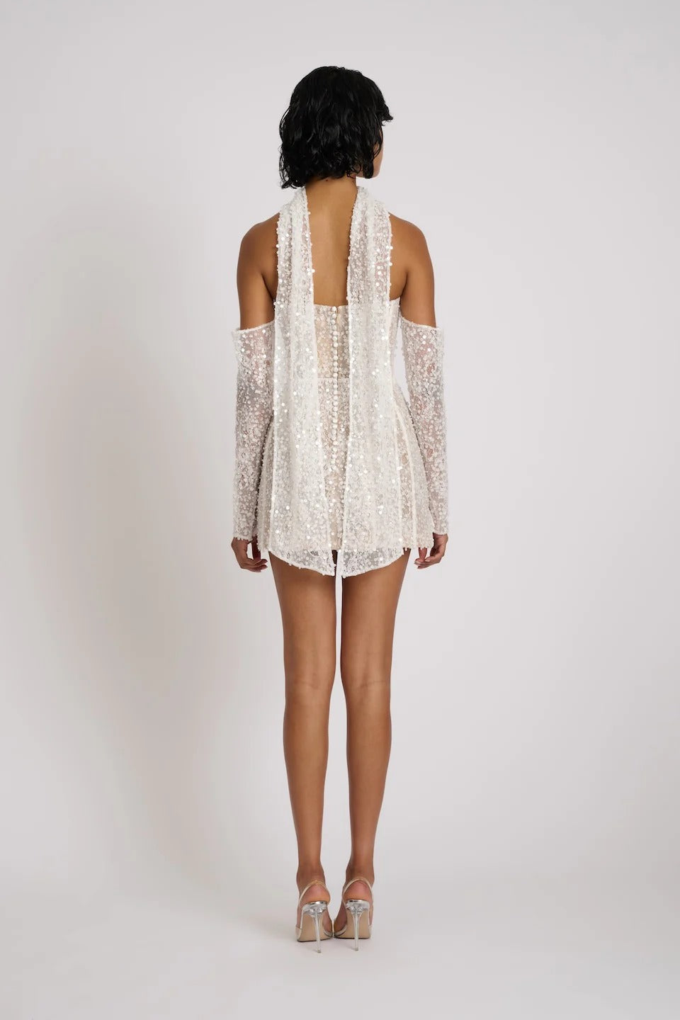 Taline Dress - White