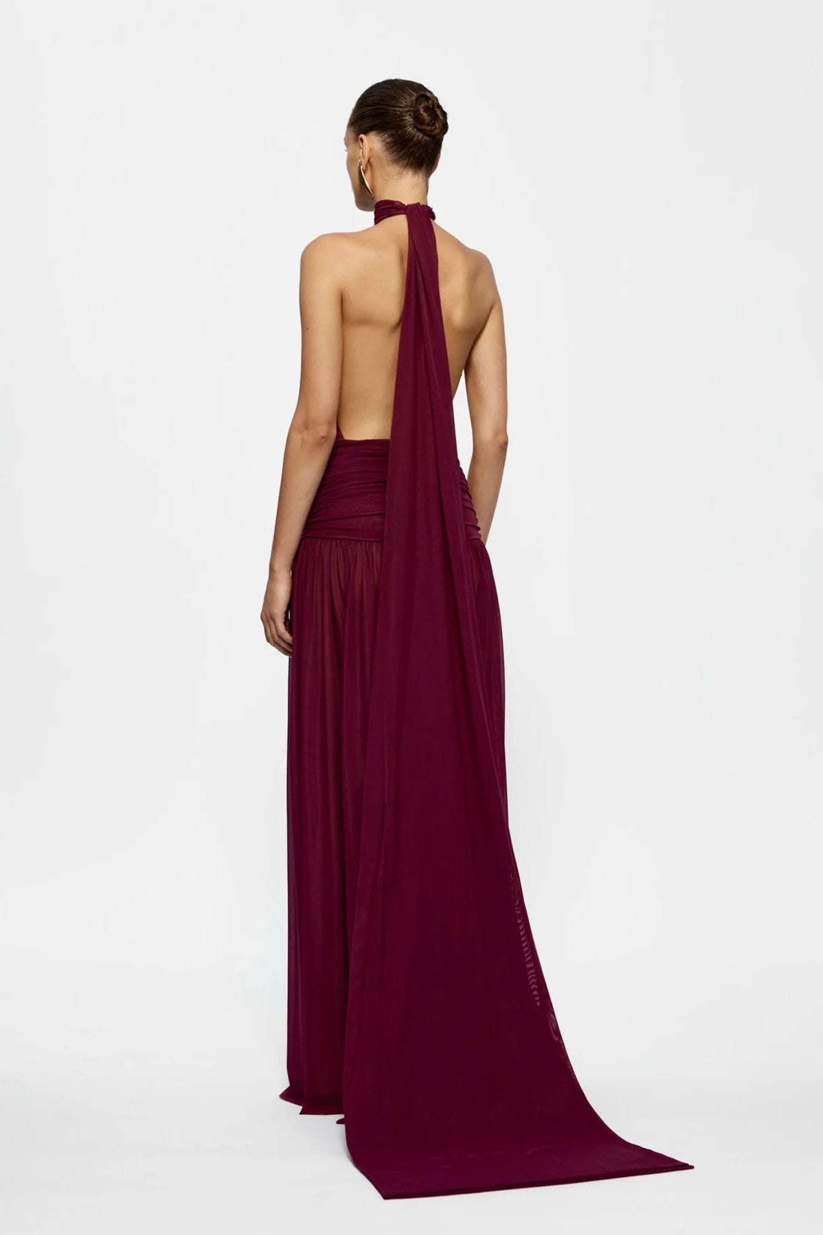 Verity Gown - Burgundy