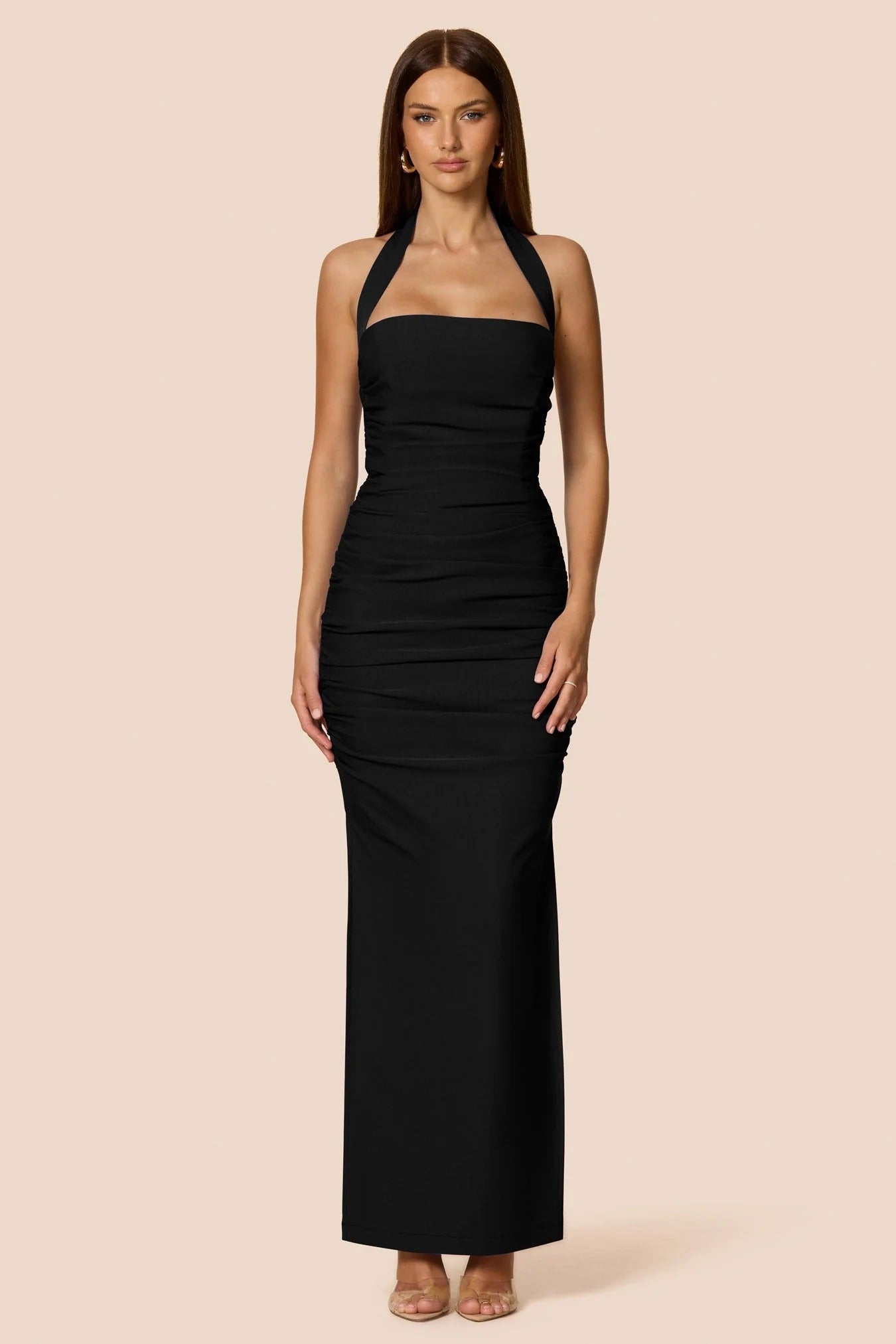 Nookie Zenya Maxi Dress - Black