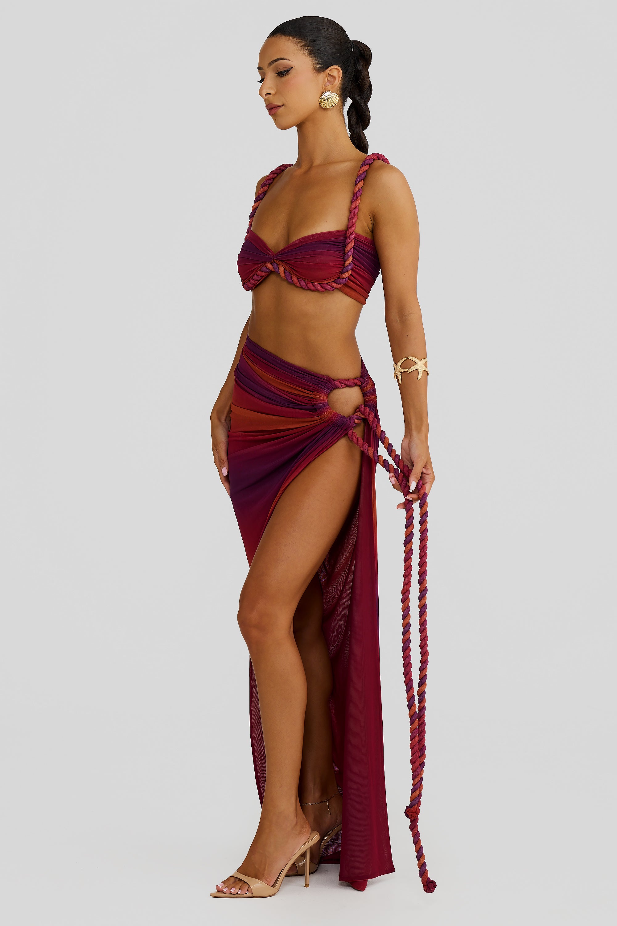 Saira Skirt - Sunset Ombre