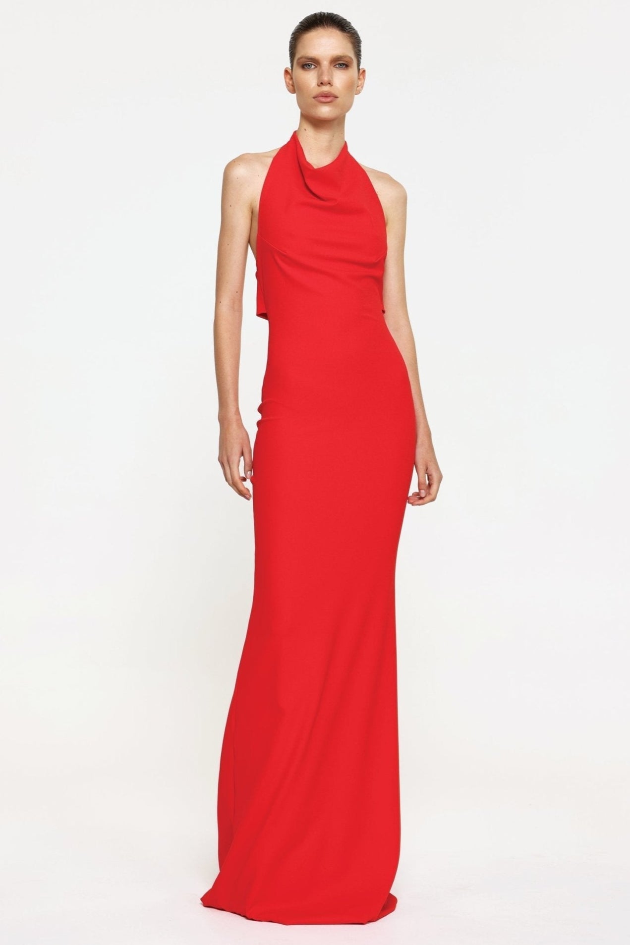 Sydney Gown - Cherry Red